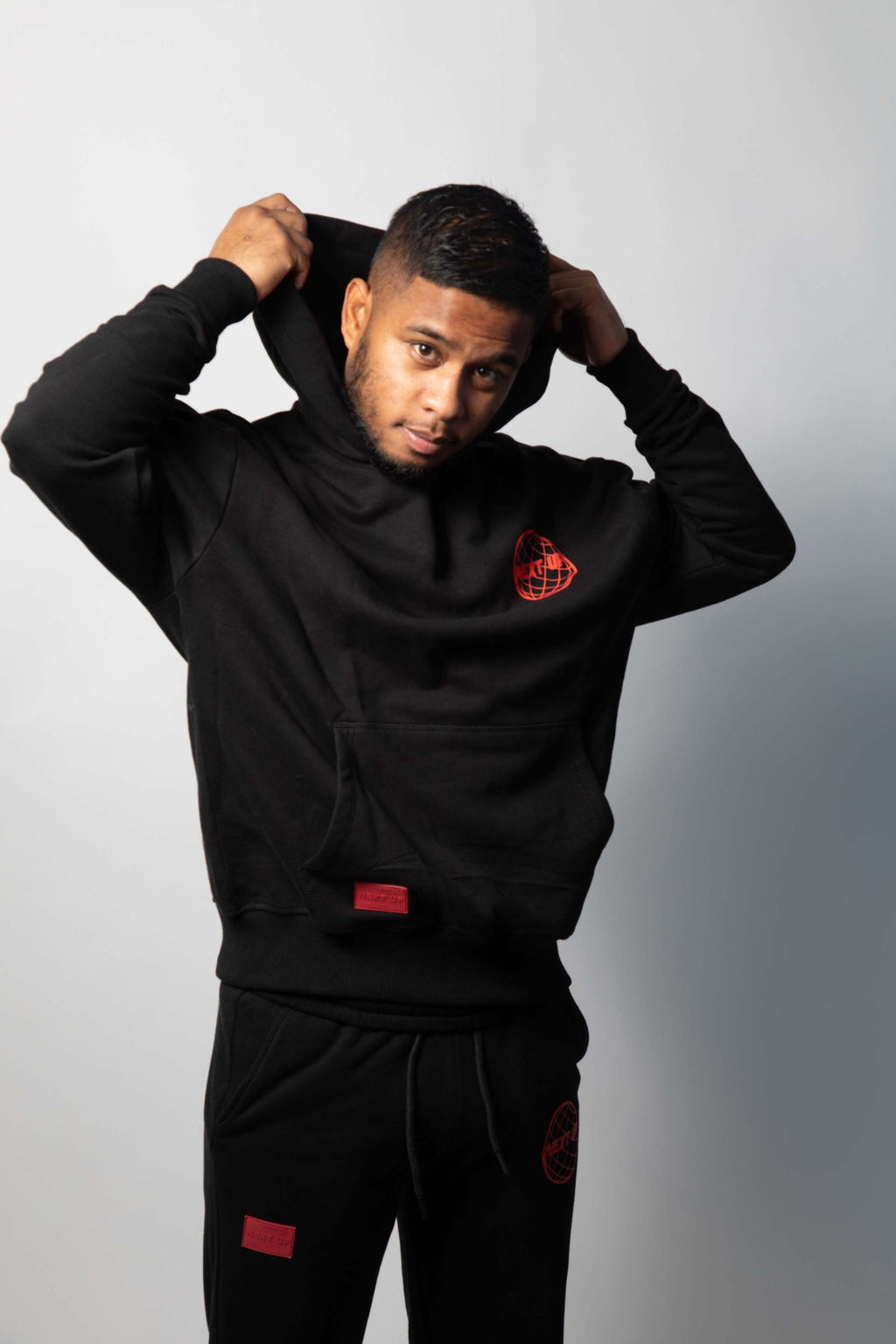 BLACK "THE WORLD" TRACKSUIT